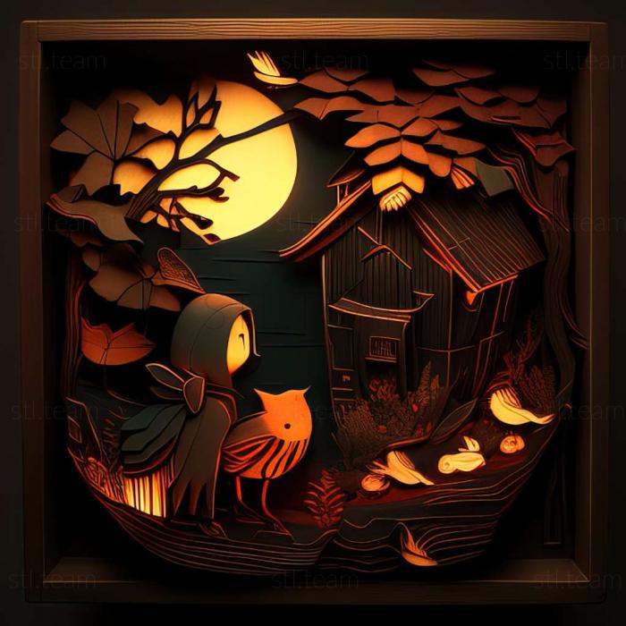 3D model Yomawari Midnight Shadows game (STL)